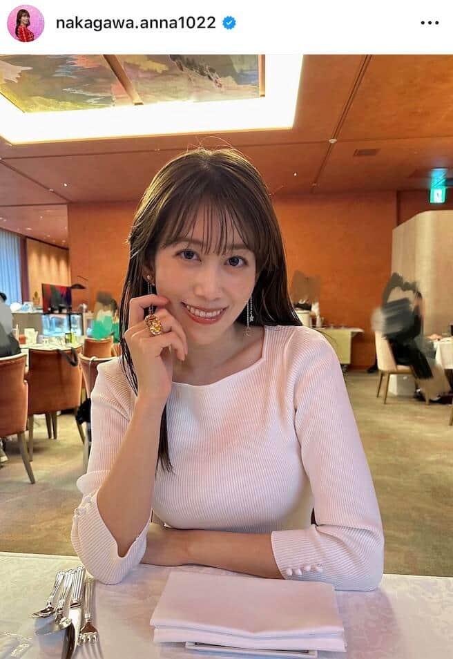 中川安奈さんのインスタグラム（＠nakagawa.anna1022）より