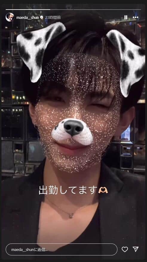 前田俊さんのインスタグラム（＠maeda__shun）より
