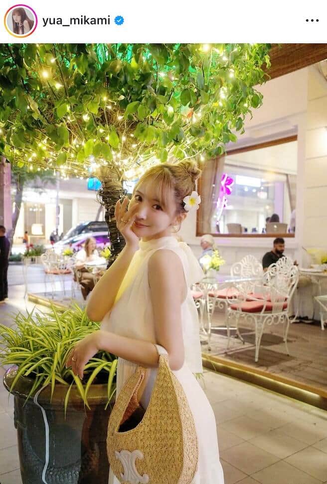 三上悠亜さんのインスタグラム（＠yua_mikami）より
