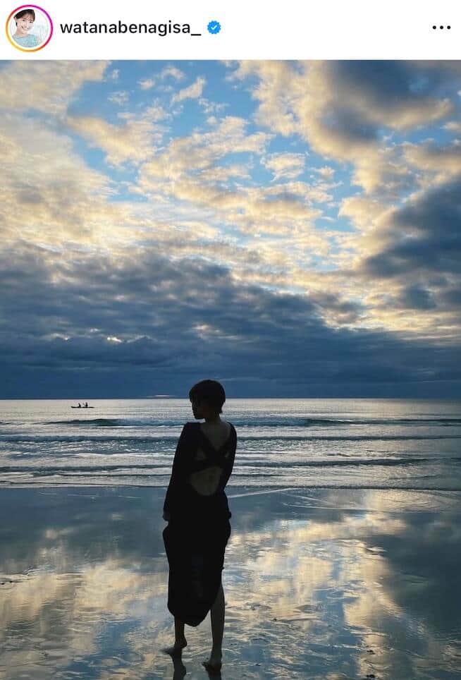 渡邊渚さんのインスタグラム（＠watanabenagisa_）より