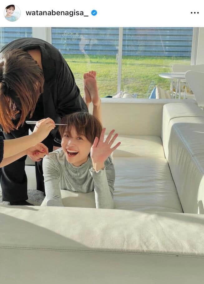 渡邊渚さんのインスタグラム（＠watanabenagisa_）より