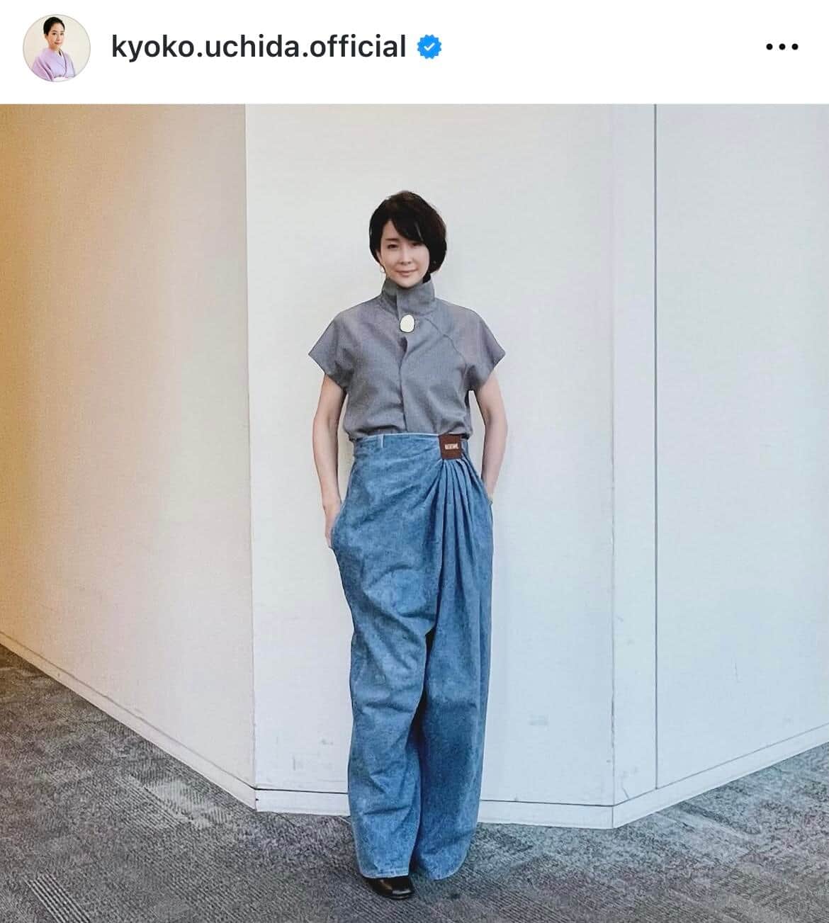内田恭子さんのインスタグラム（＠kyoko.uchida.official）より