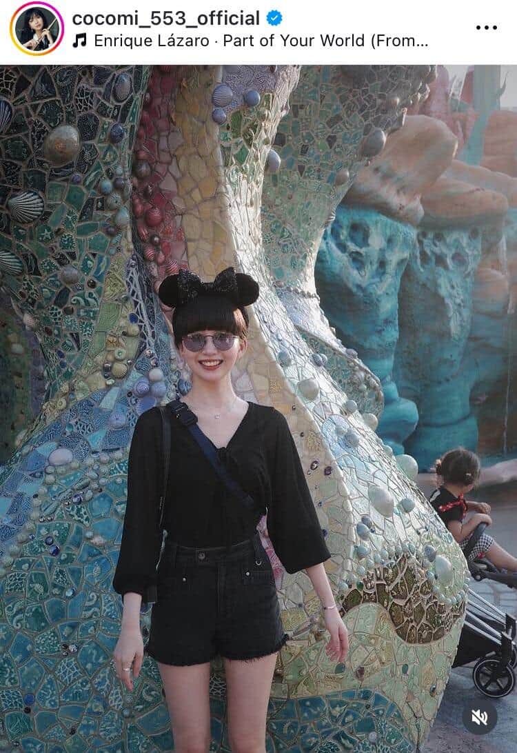 Cocomiさんのインスタグラム（＠cocomi_553_official）より