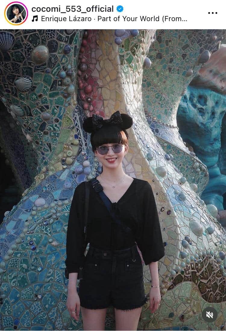 Cocomiさんのインスタグラム（＠cocomi_553_official）より