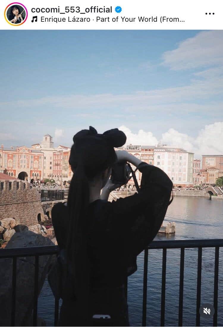 Cocomiさんのインスタグラム（＠cocomi_553_official）より