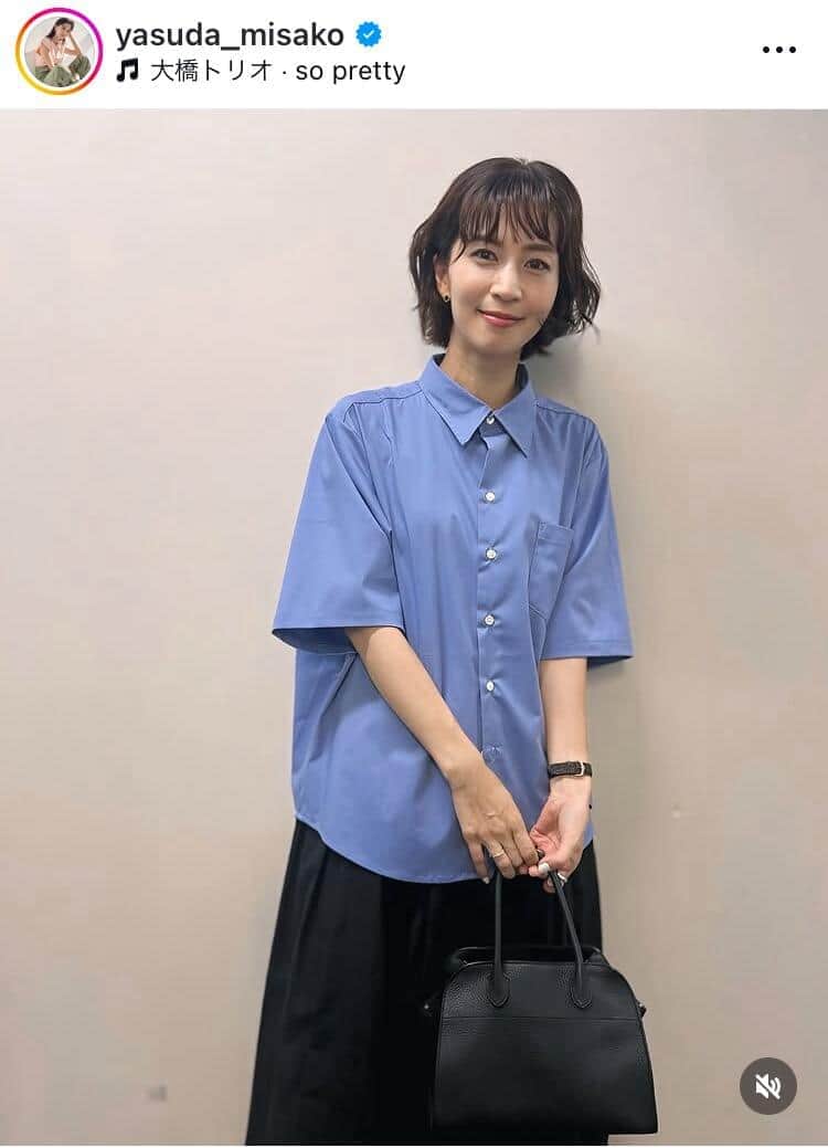 安田美沙子43歳、おなかチラ見えトレーニング動画に反響　美ボディさく裂！...「見とれちゃいます」