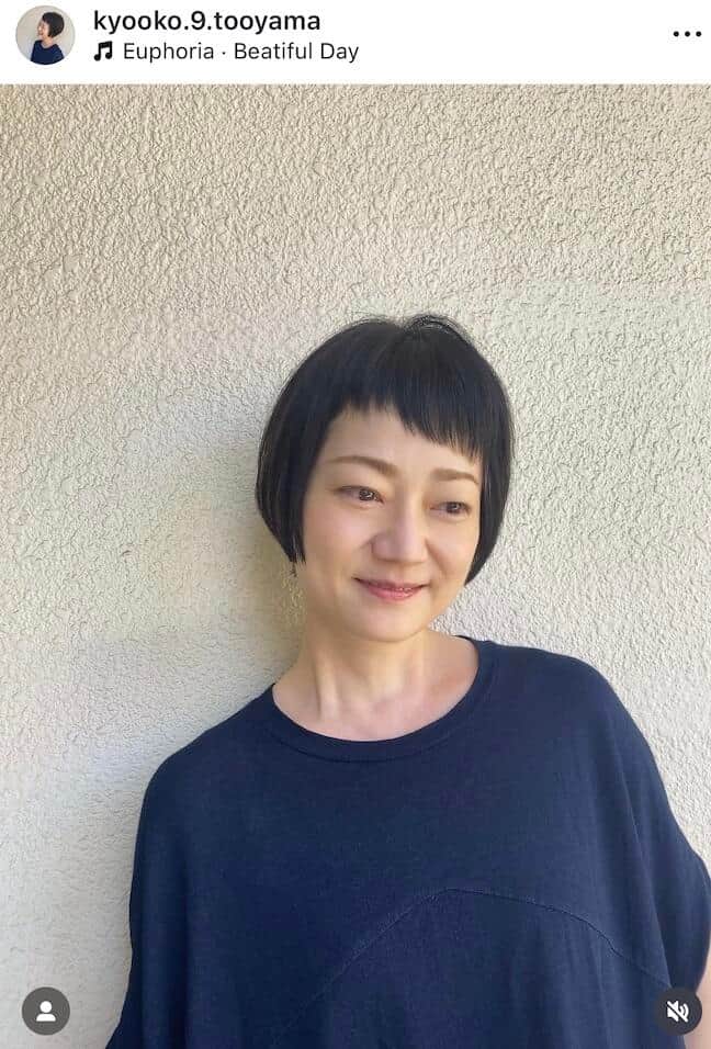遠山景織子さんのインスタグラム（＠kyooko.9.tooyama）より