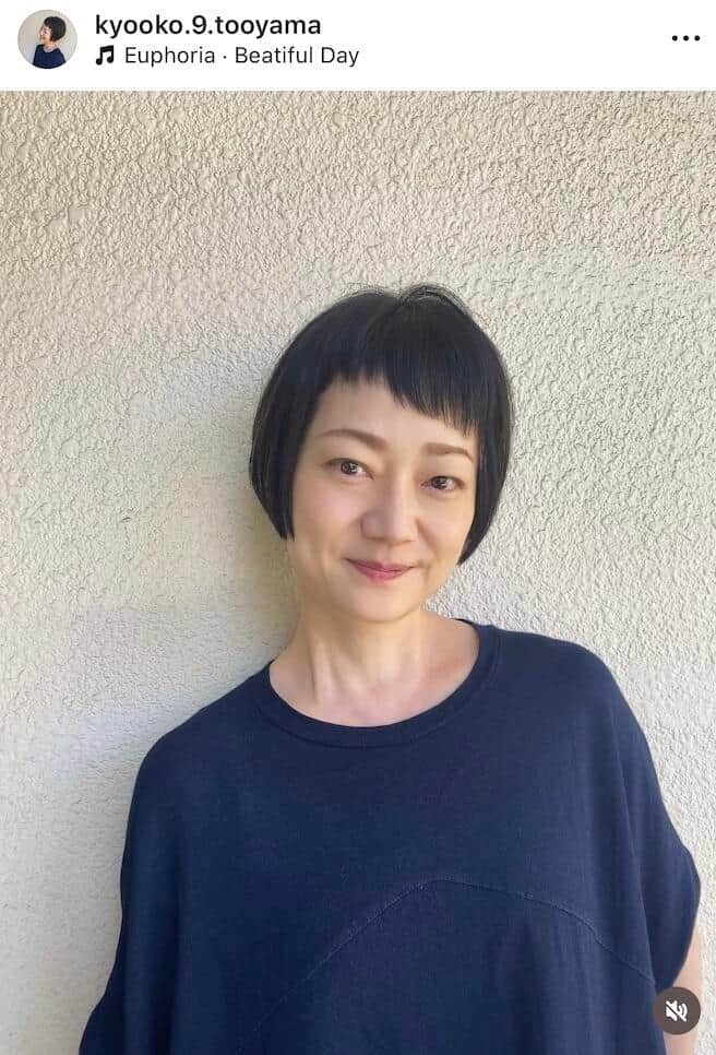 遠山景織子さんのインスタグラム（＠kyooko.9.tooyama）より