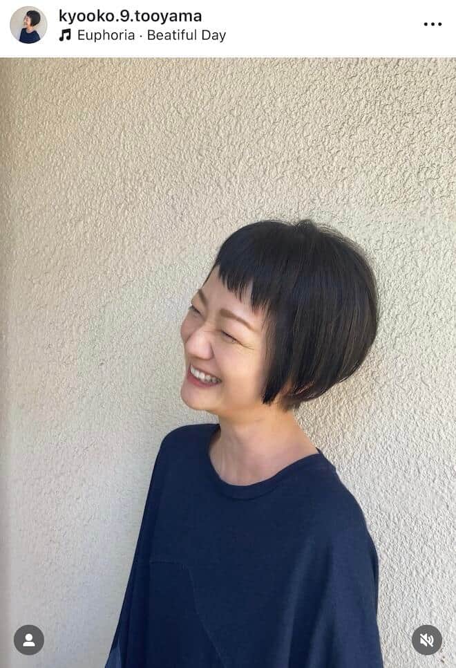 遠山景織子さんのインスタグラム（＠kyooko.9.tooyama）より