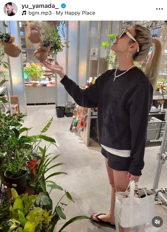 山田優さんのインスタグラム（＠yu_yamada_）より
