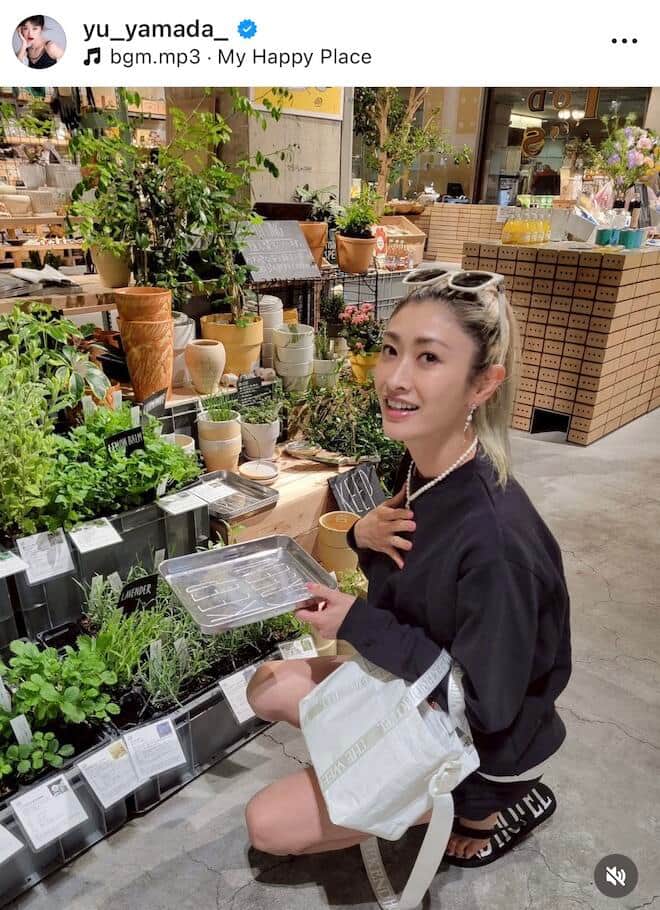 山田優さんのインスタグラム（＠yu_yamada_）より
