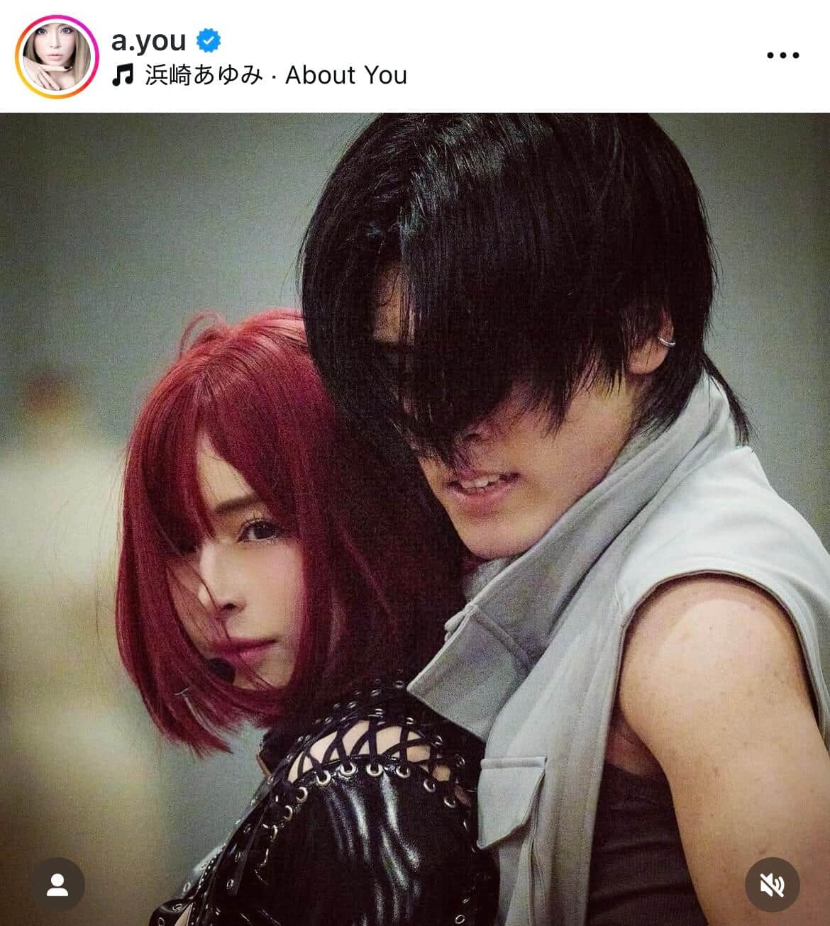 浜崎あゆみさんのインスタグラム（＠a.you）より