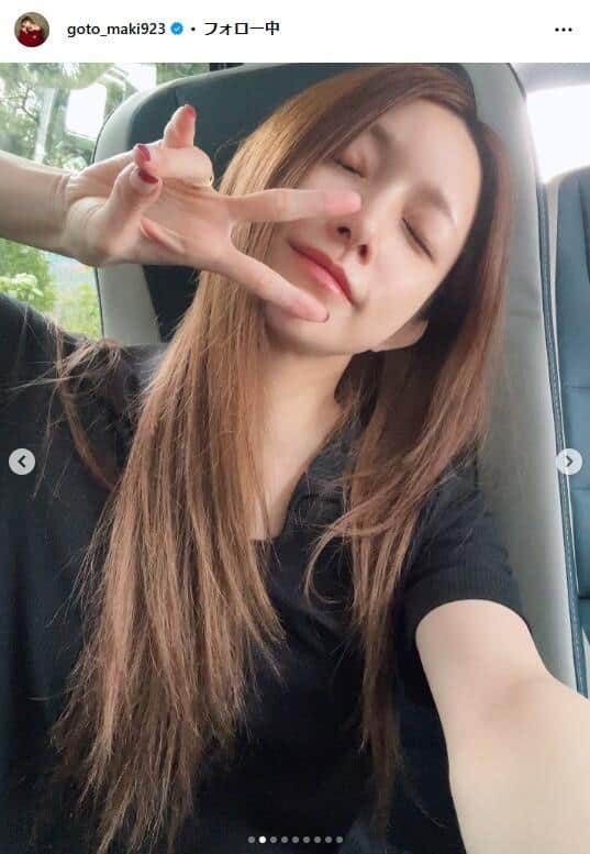 後藤真希さんのインスタグラム（＠goto_maki923）より