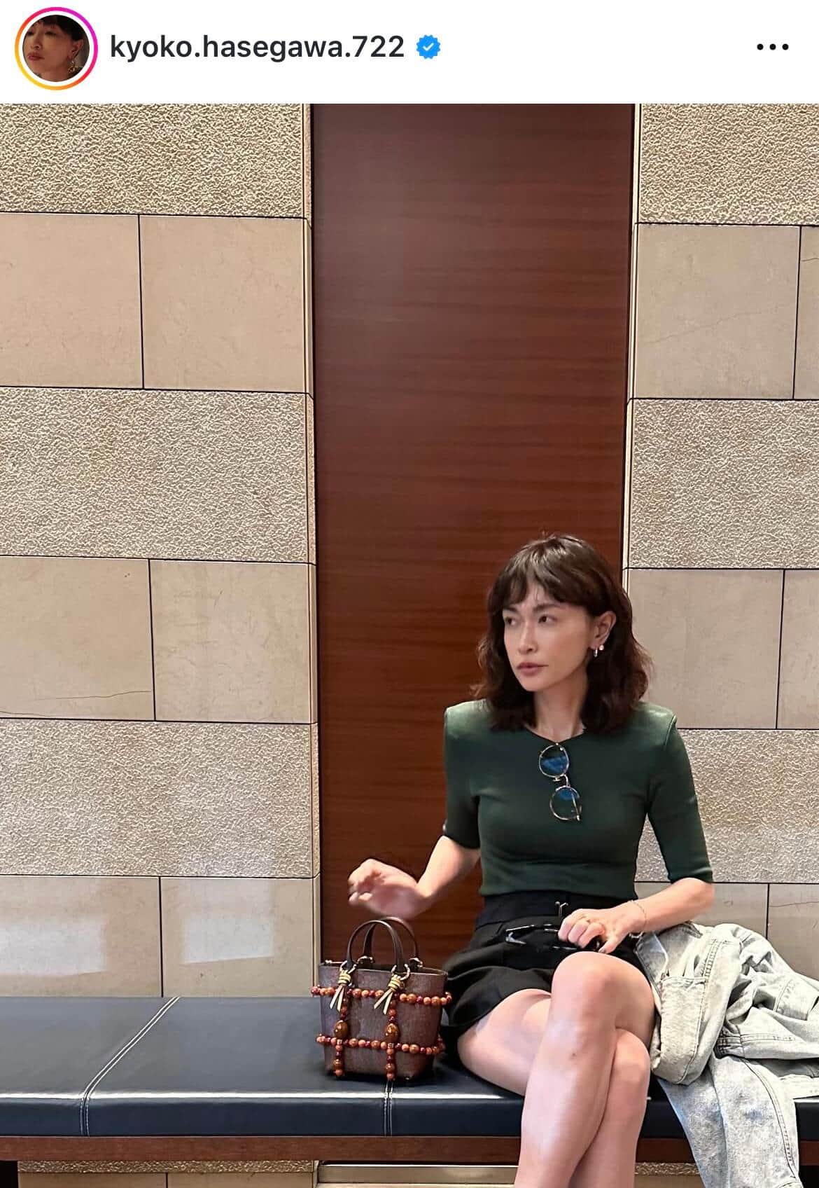 長谷川京子さんのインスタグラム（＠kyoko.hasegawa.722）より