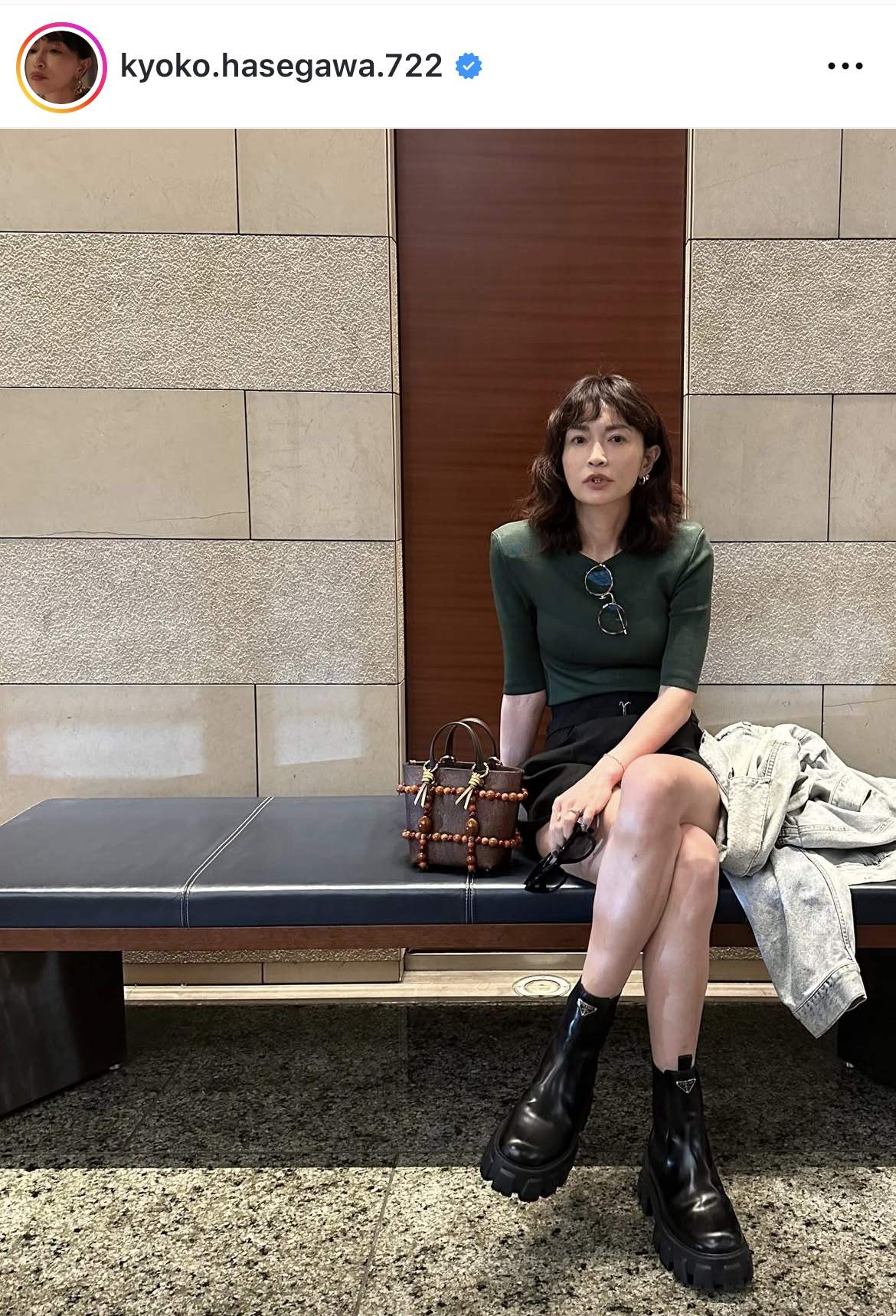 長谷川京子さんのインスタグラム（＠kyoko.hasegawa.722）より
