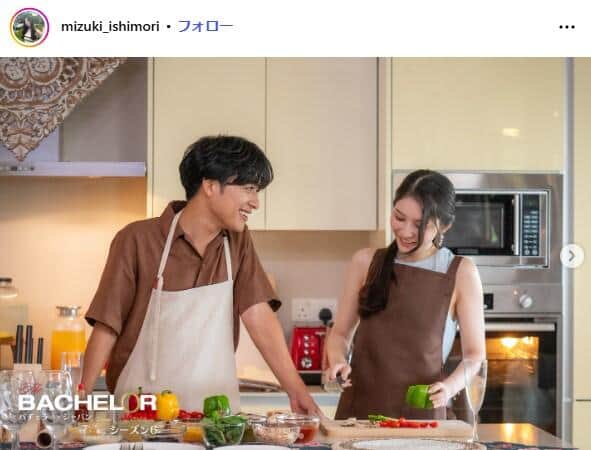 石森美月季さんのインスタグラム（＠mizuki_ishimori）より