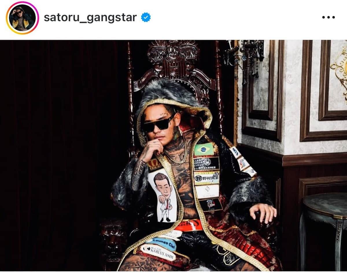 SATORU（本人インスタグラムより）