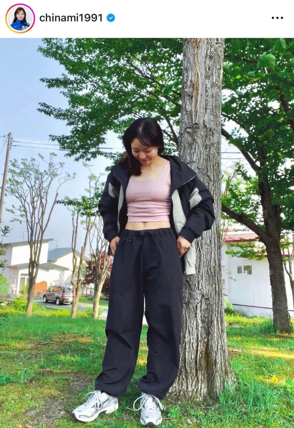 吉田知那美さんのインスタグラム（＠chinami1991）より