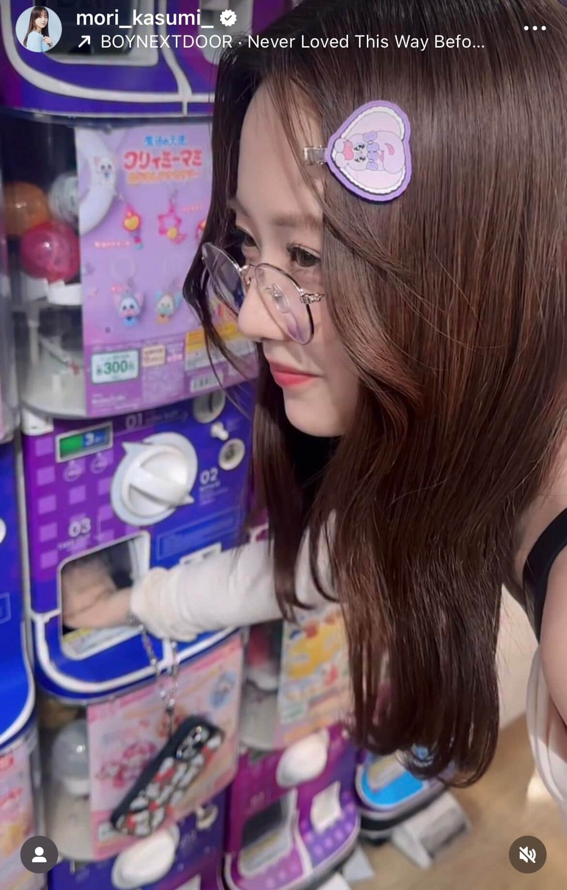 森香澄さんのインスタグラム（＠mori_kasumi_）より