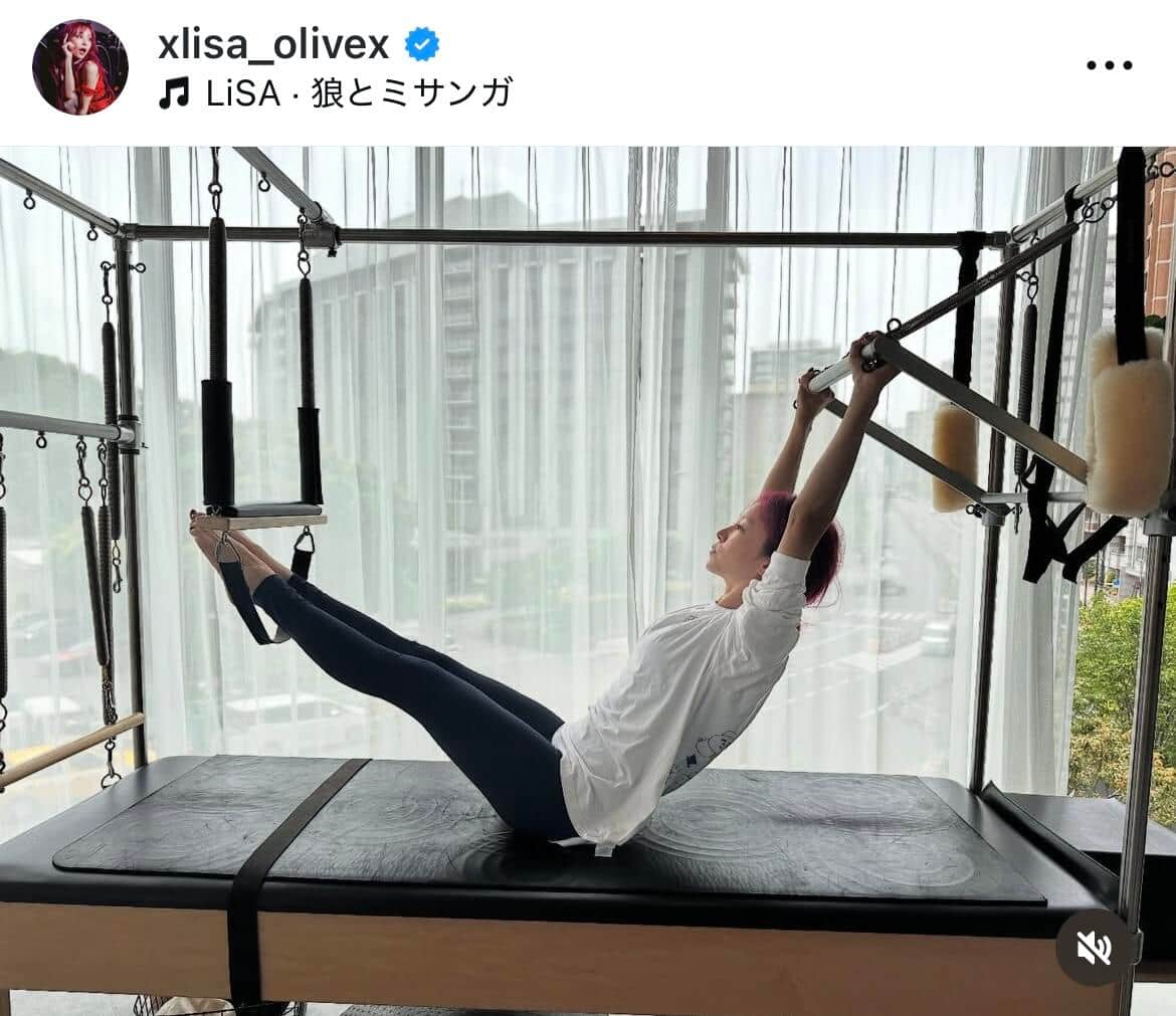 LiSAさんのインスタグラム（＠xlisa_olivex）より