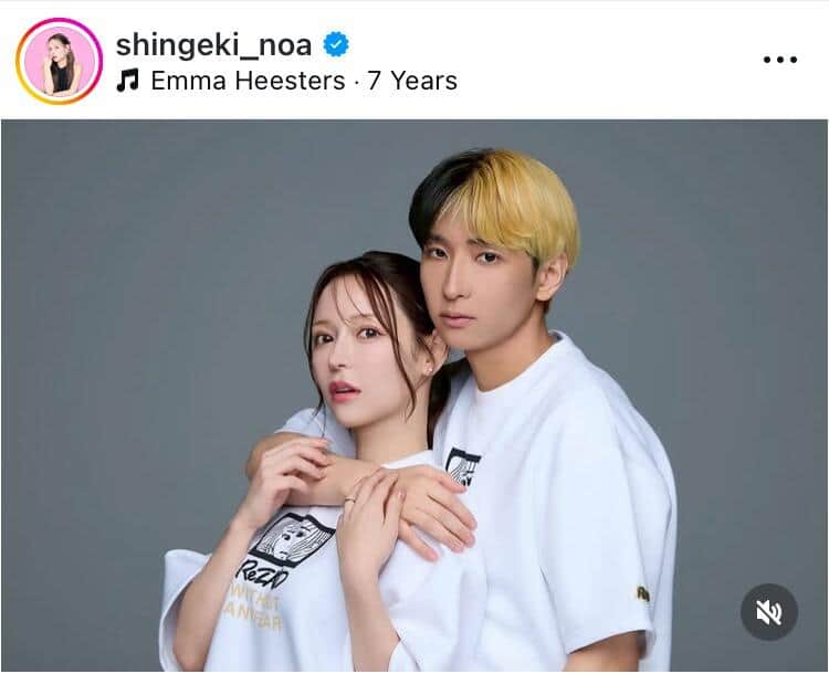 進撃のノアさんのインスタグラム（＠shingeki_noa）より