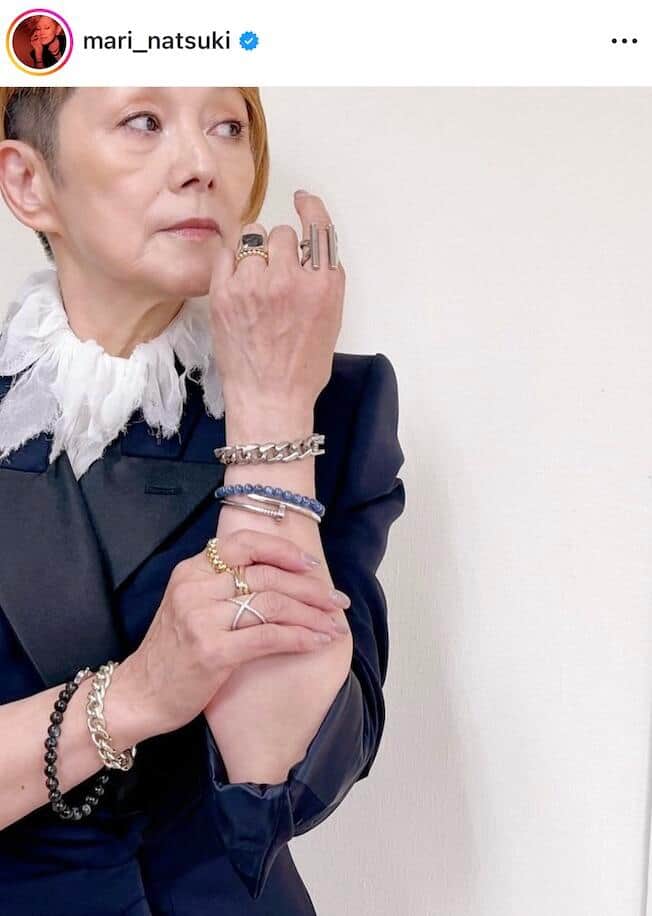 夏木マリさんのインスタグラム（＠mari_natsuki）より