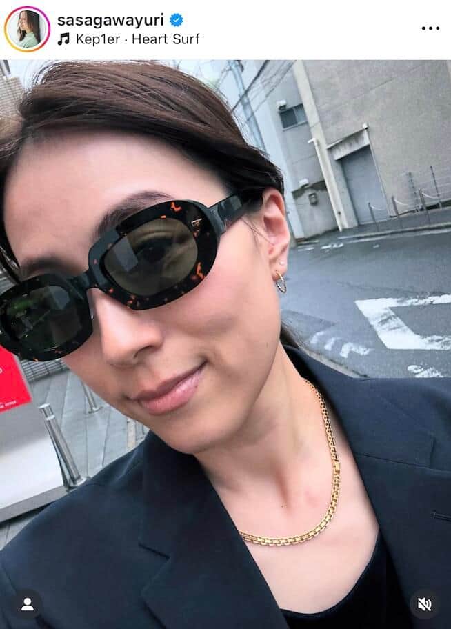 笹川友里さんのインスタグラム（＠sasagawayuri）より
