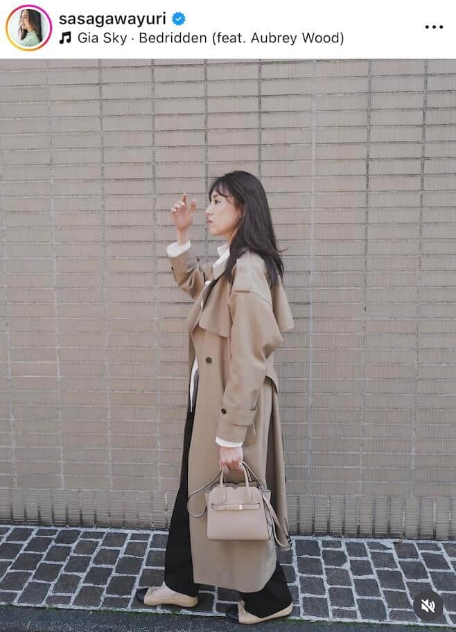 笹川友里さんのインスタグラム（＠sasagawayuri）より