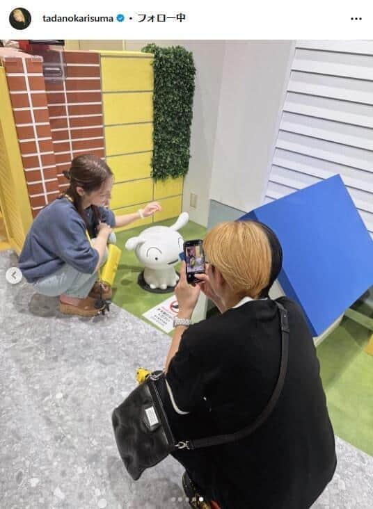 ヒカルさん夫妻、ヒカルさんのインスタグラム（＠tadanokarisuma）より