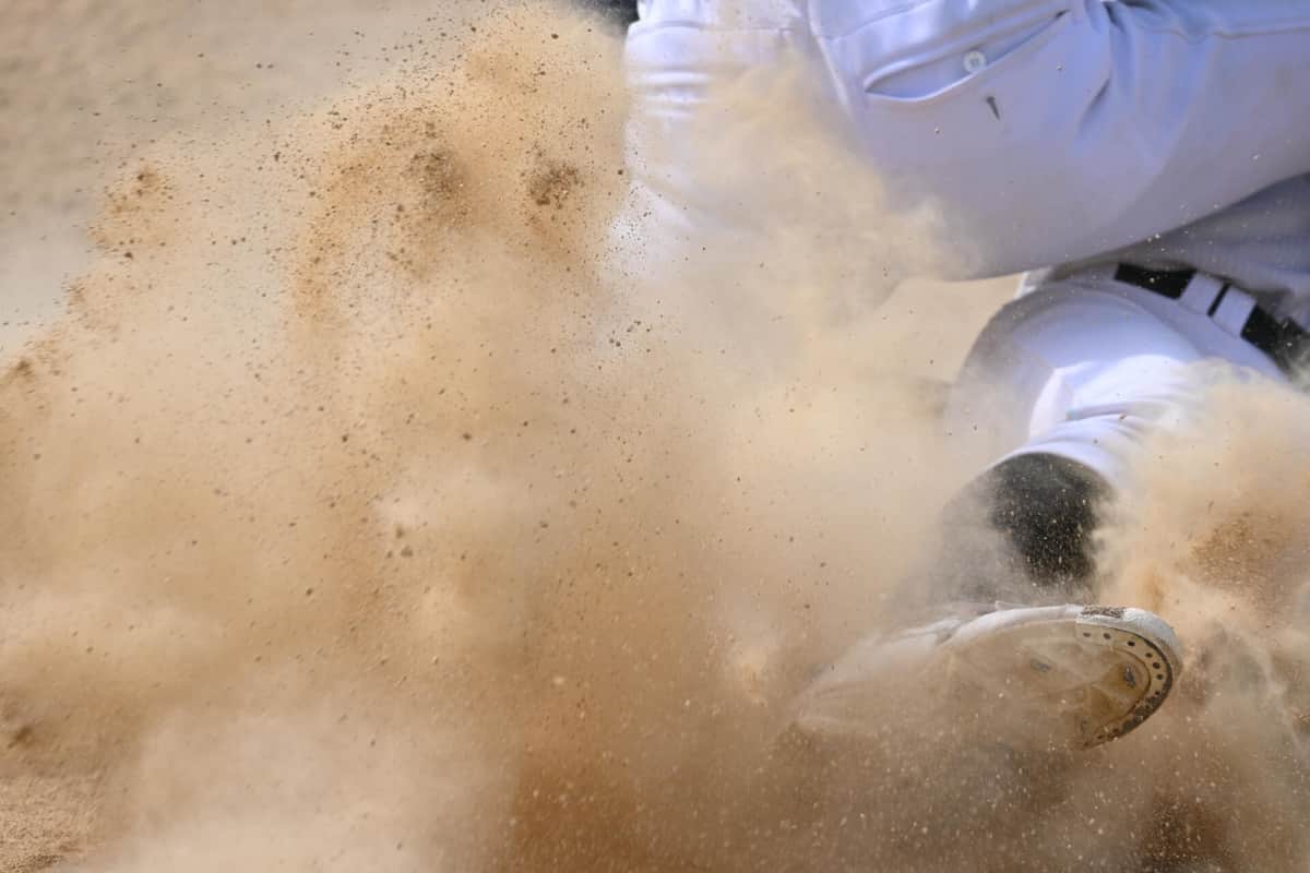 スライディングが批判の一因に（写真はイメージ）