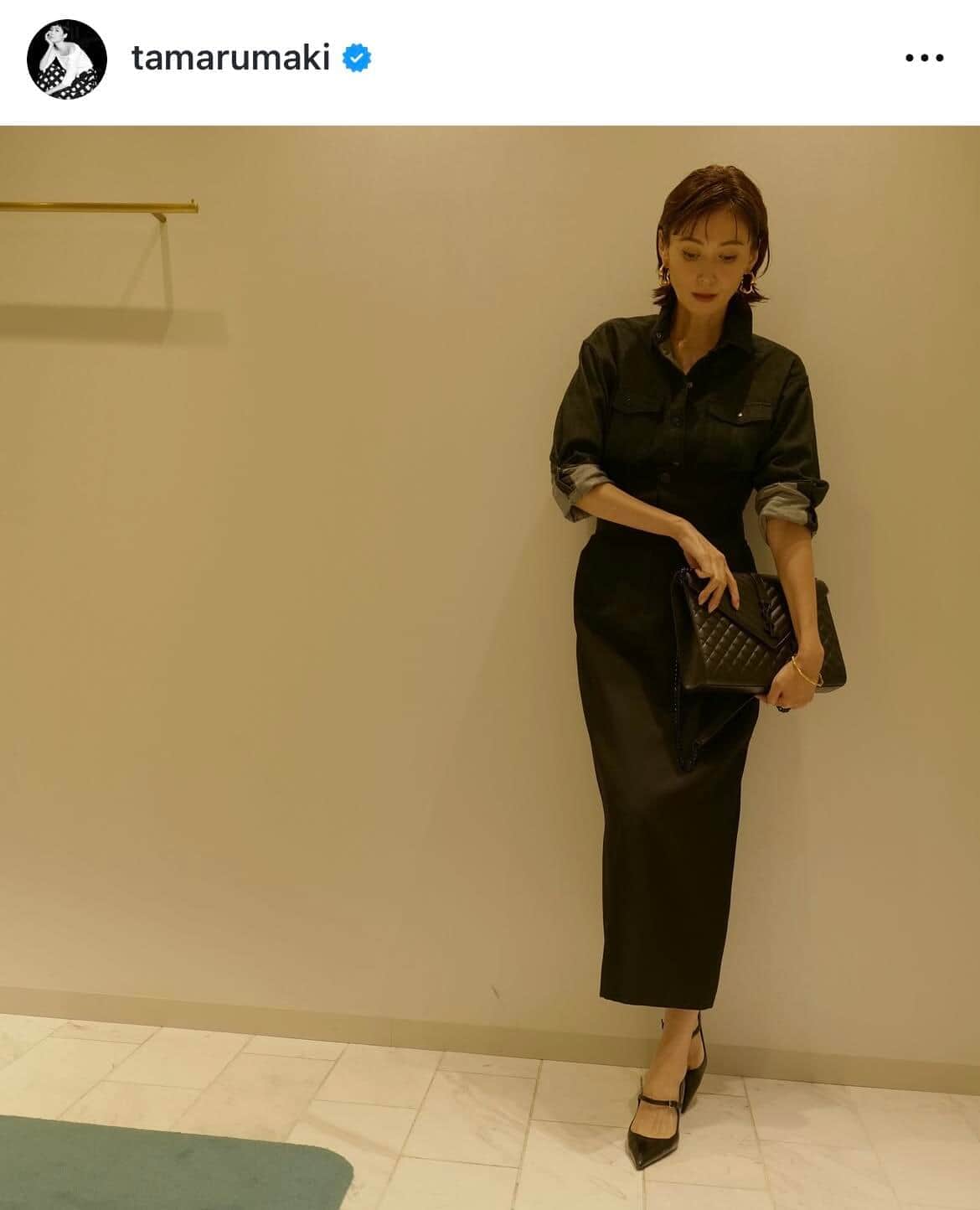 田丸麻紀さんのインスタグラム（＠tamarumaki）より