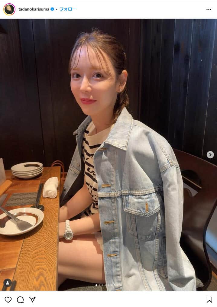 ヒカルさんのインスタグラム（＠tadanokarisuma）より