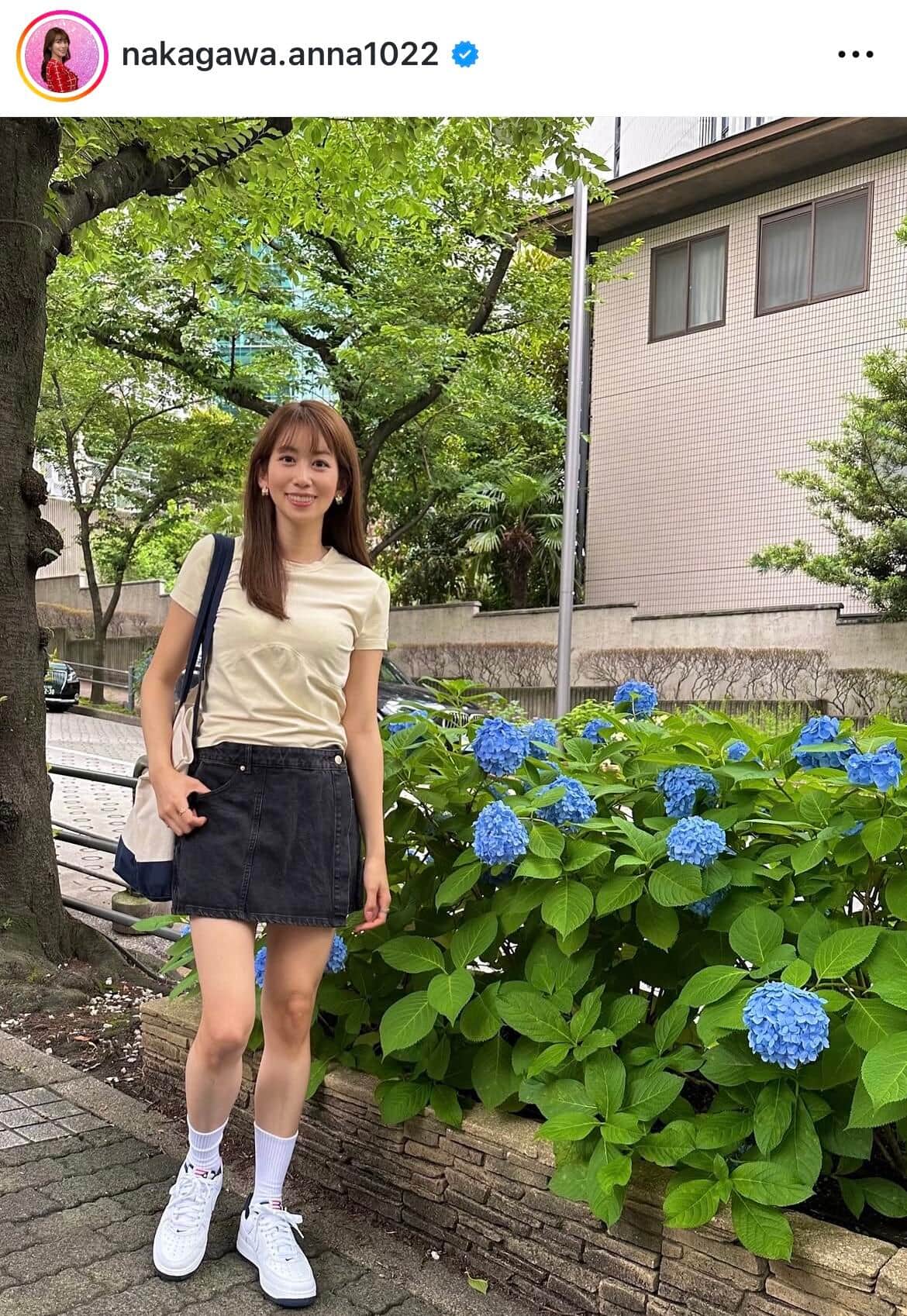 中川安奈さんのインスタグラム（＠nakagawa.anna1022）より