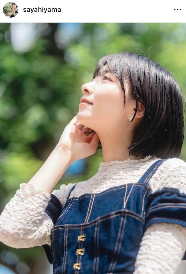 檜山沙耶さんのインスタグラム（＠sayahiyama）より