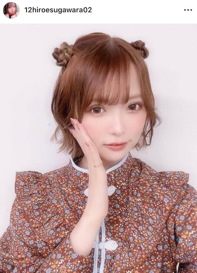 菅原千瑛さんのインスタグラム（＠12hiroesugawara02）より