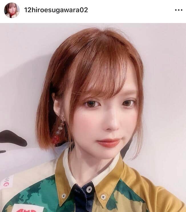 菅原千瑛さんのインスタグラム（＠12hiroesugawara02）より