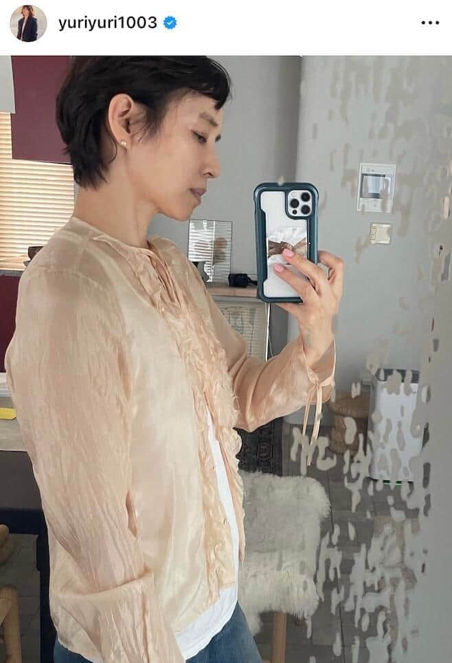 石田ゆり子さんのインスタグラム（＠yuriyuri1003）より