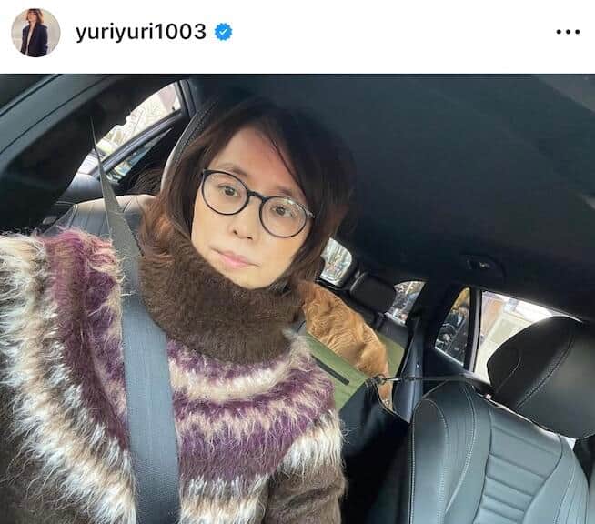 石田ゆり子さんのインスタグラム（＠yuriyuri1003）より