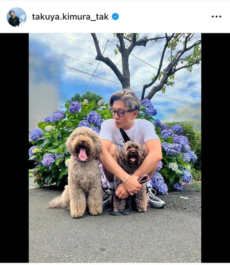 木村拓哉さんのインスタグラム（＠takuya.kimura_tak）より