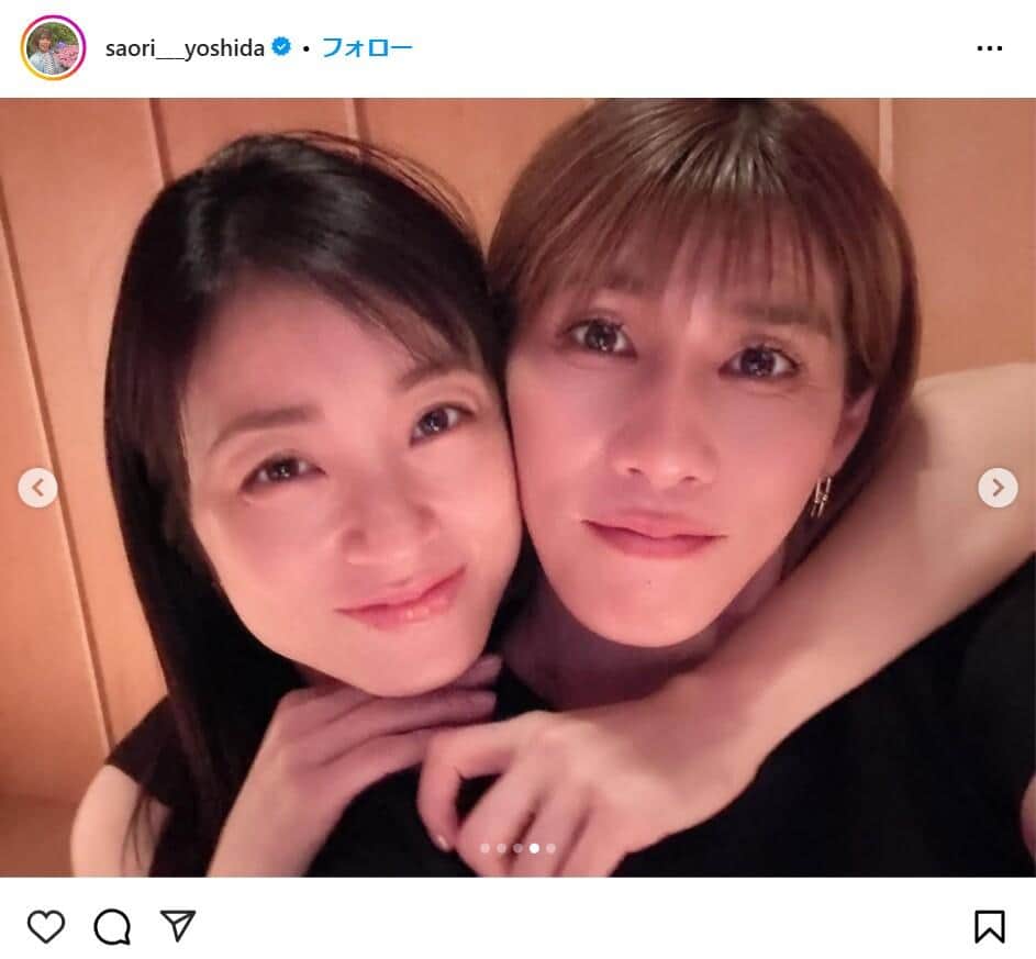 吉田沙保里さんのインスタグラムより（saori___yoshida）