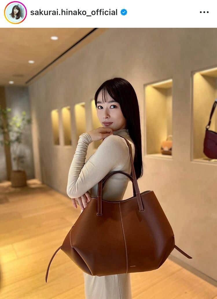 桜井日奈子さんのインスタグラム（＠sakurai.hinako_official）より