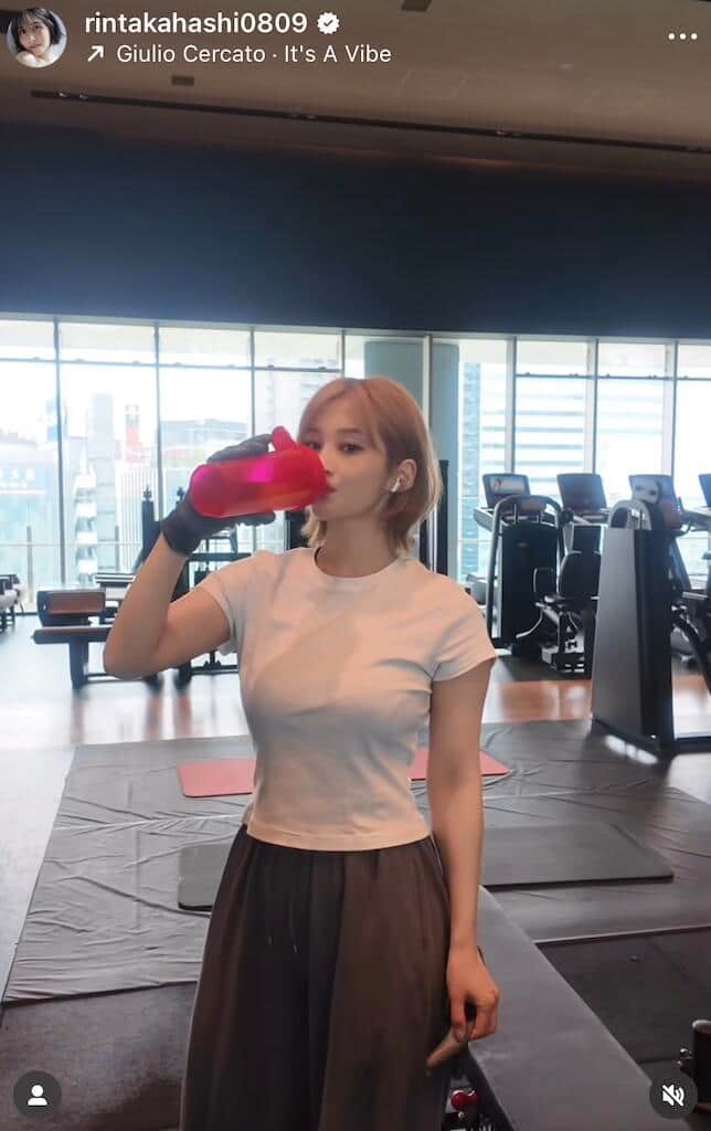 高橋凛さんのインスタグラム（＠rintakahashi0809）より