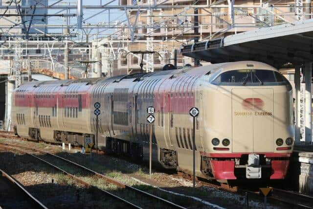 定期夜行列車「サンライズ出雲」