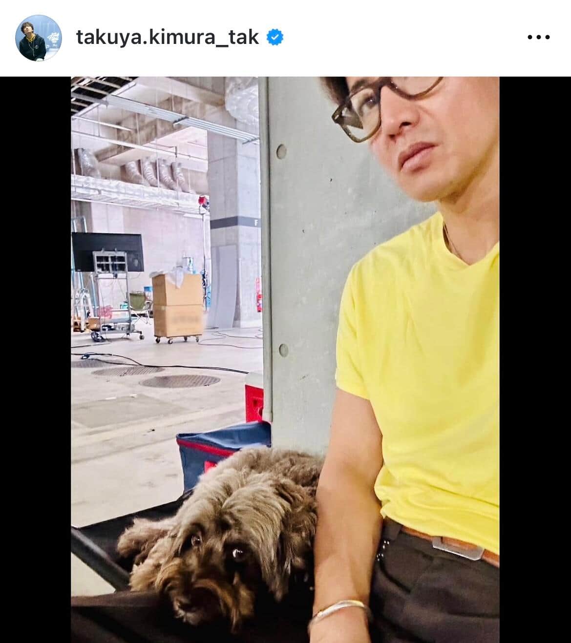 木村拓哉さんのインスタグラム（＠takuya.kimura_tak）より