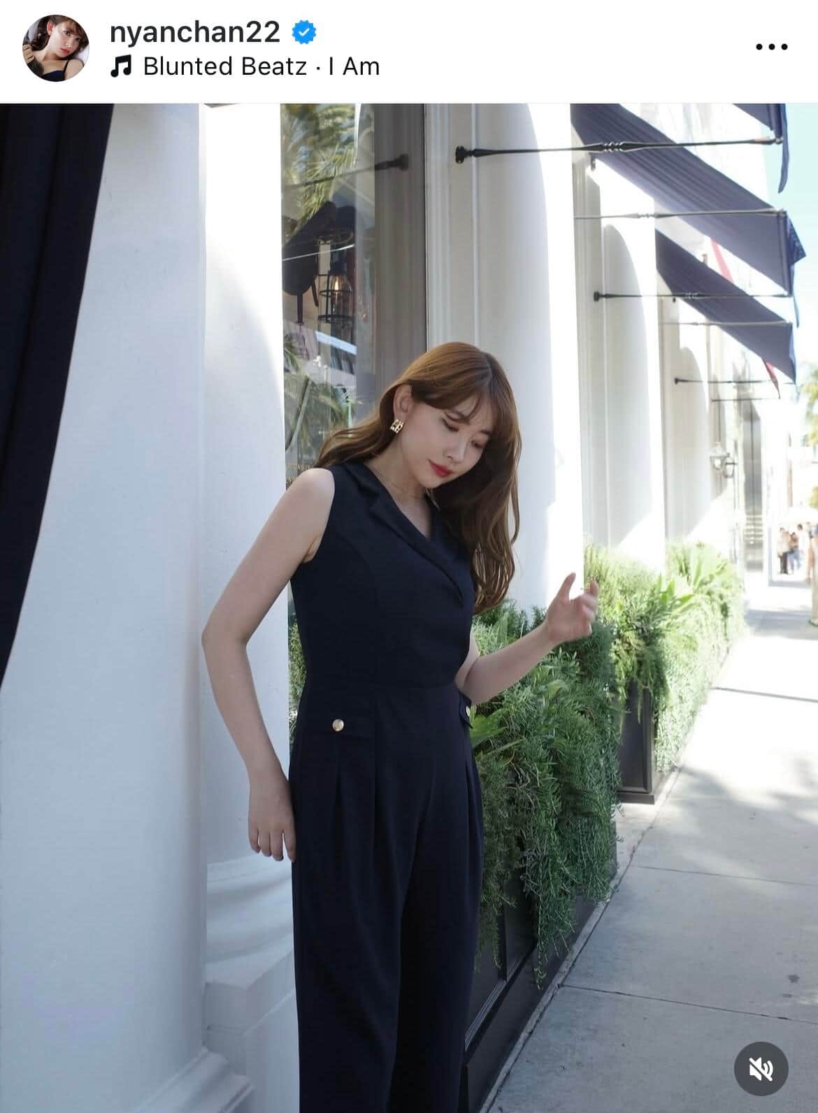 小嶋陽菜さんのインスタグラム（＠nyanchan22）より