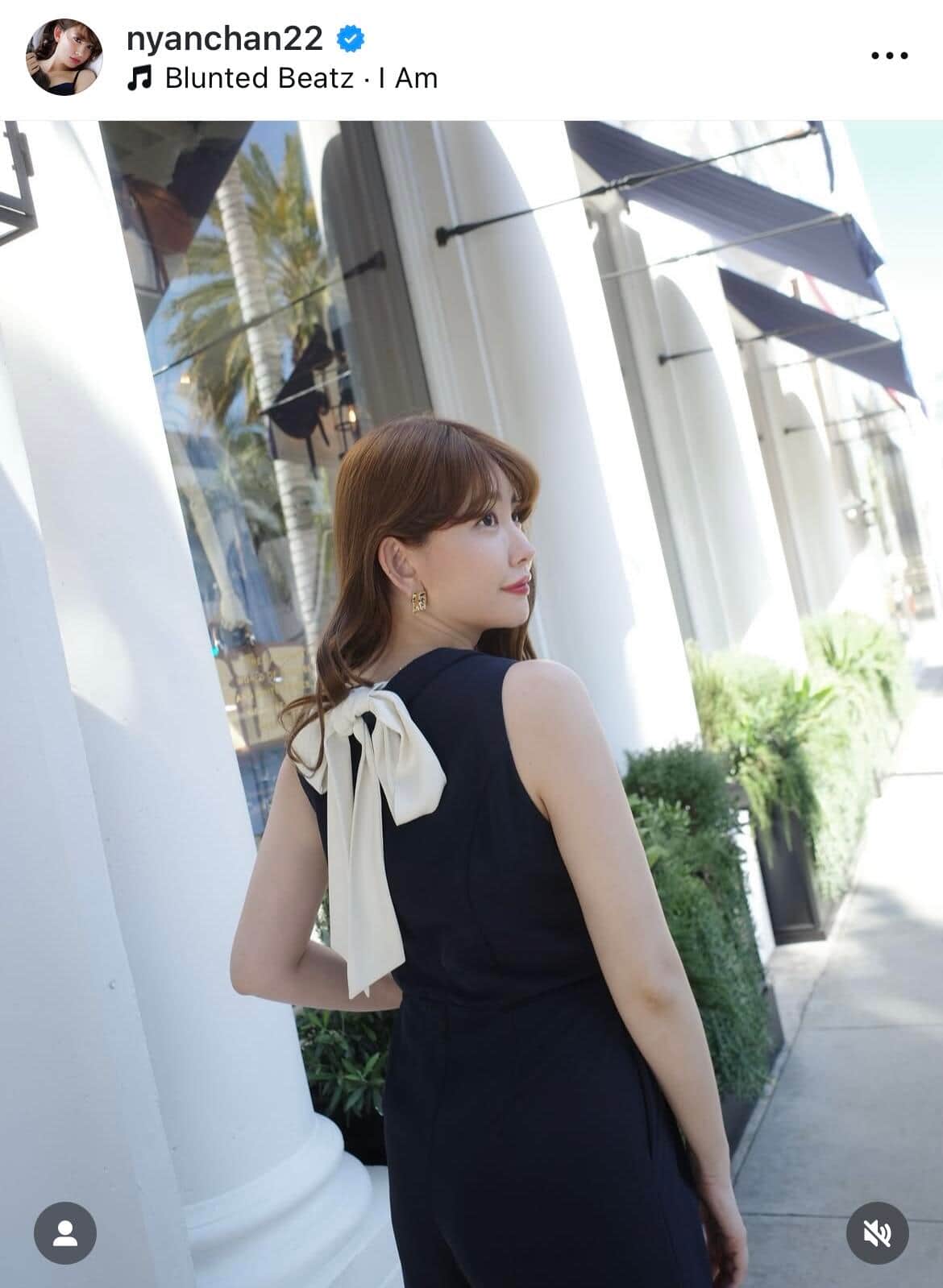 小嶋陽菜さんのインスタグラム（＠nyanchan22）より