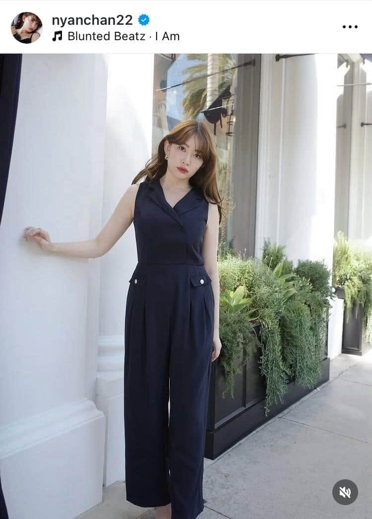 小嶋陽菜さんのインスタグラム（＠nyanchan22）より