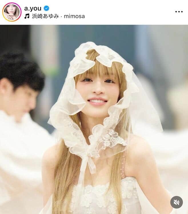 浜崎あゆみさんのインスタグラム（＠a.you）より