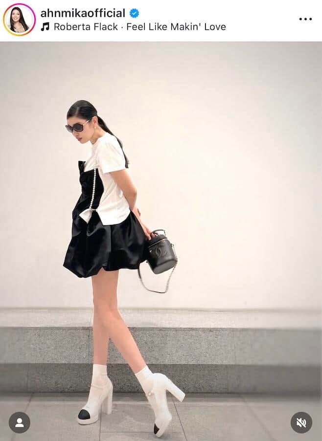 アンミカさんのインスタグラム（＠ahnmikaofficia）より