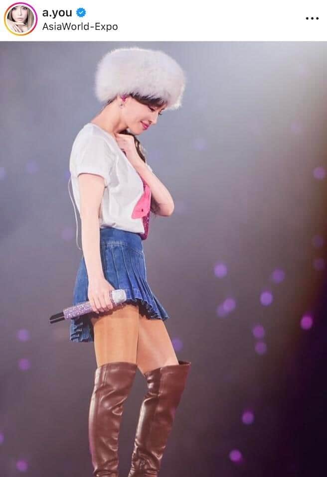 浜崎あゆみさんのインスタグラム（＠a.you）より